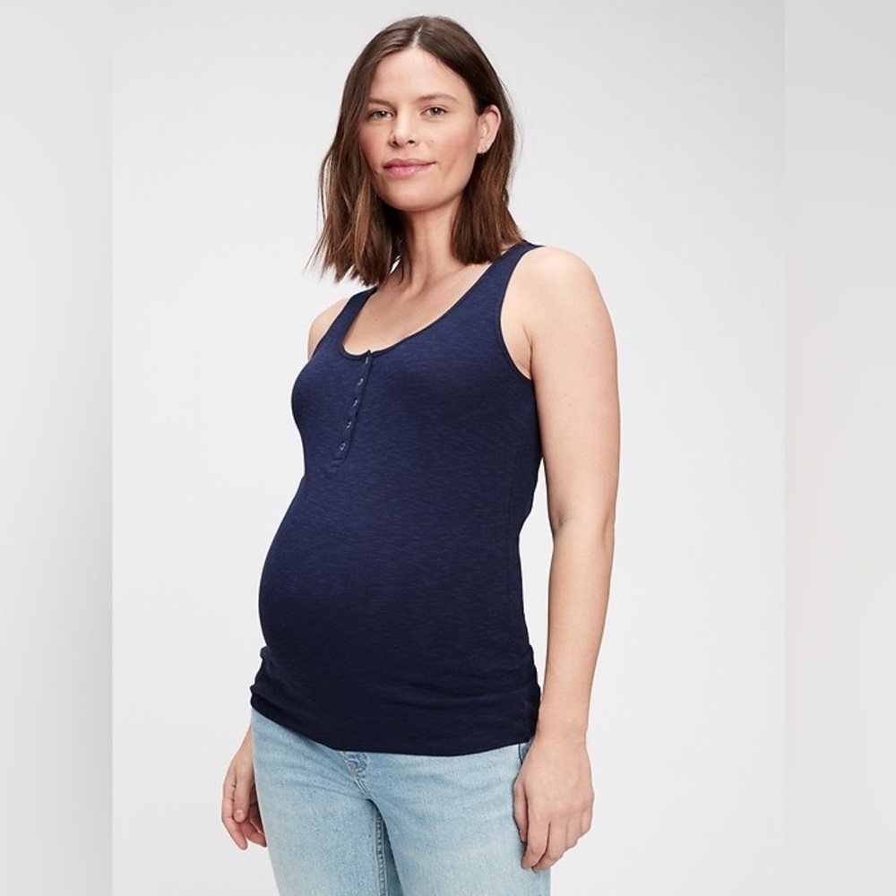 GAP. Navy Maternity. Tank Top. Size Medium.